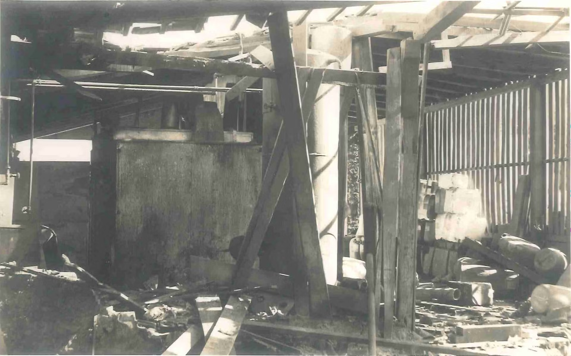 Explosão da caldeira